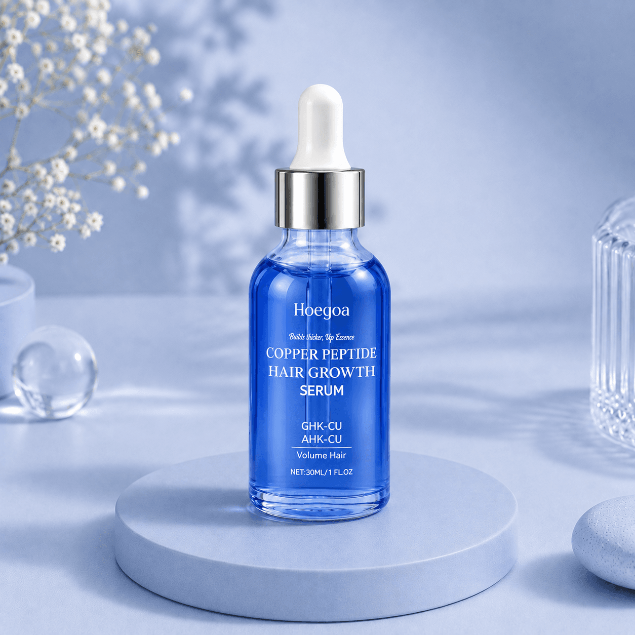 Copper Peptide GHK-Cu — Sérum Capilar de Alta Performance